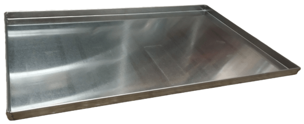 Plātne 600x400x20 mm, biezums 1.5 mm, 4 malas 90°, AL