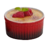 Trauks creme brule, 2gab, sarkans, D-9 cm, H-5 cm
