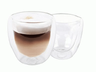 Glāzes, dubultā stikla, 250ml,