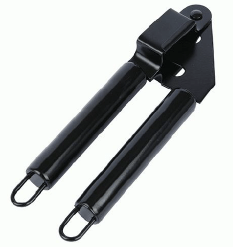 Prese, ķiplokiem, 190mm, melnā krāsā