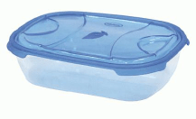 Trauks PP ar vāku, uzglabāšanai, 1150ml