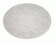 Paliktnis tortei, Ø240mm, ar rakstu, PP