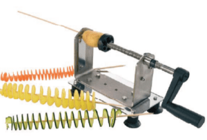 Griezējs dārzeņiem spirāļu veidošanai