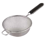 Siets 23 cm, n/t, ABS melns rokturis