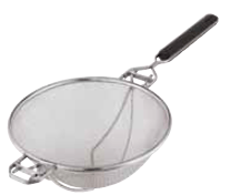 Siets 26 cm ar stiprinājumu, n/t, ABS melns rokturis