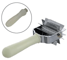 Rullis mīklas strēmeļu griešanai n/t, horizontāli