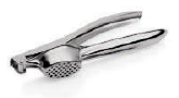 Prese, ķiplokiem, metāla, 15 cm