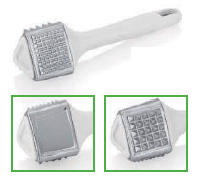 Āmurs gaļai 0,64 kg, 24 cm, 3-pusējs