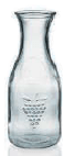 Karafe 0.5 litri, D-6/8 cm, h-19.5 cm