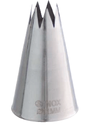 Uzgalis, konditorejas, 9 mm, zvaigzne