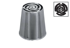 Uzgalis, konditorejas, d-25, h-42 mm, roze