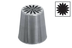 Uzgalis, konditorejas, d-25, h-42 mm, zieds