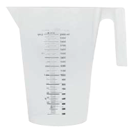 Mērkrūze 1000 ml., -+95C, PP, graduēta