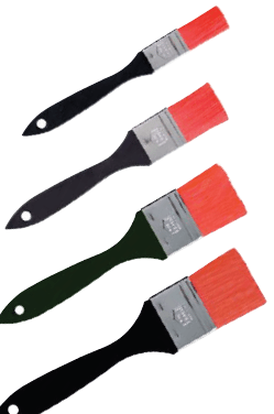 Ota ar sarkaniem neilona sariem, 35 mm, melns PP rokturis