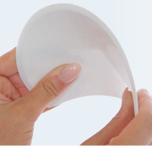 Skrāpis/dalītājs mīklai, 148x99x2 mm, LDPE, balts