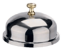 Vāks, šķīvim, diam 28 cm, ar misiņa rokturi