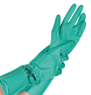 Cimdi, nitrila, XL, Allfood, gaiši zili, 34 cm