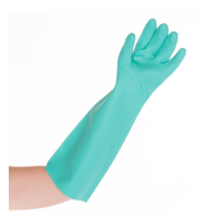 Cimdi, XL, nitrila, Nitrosoft, zili