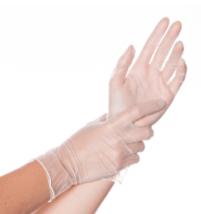 Cimdi, vinila, izmērs XL, caursp. 100gab. 0.76kg.