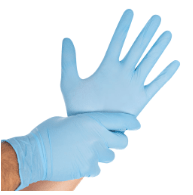 Cimdi, nitrils, izmērs XL, 100gab. 0.48kg., gaiši zili