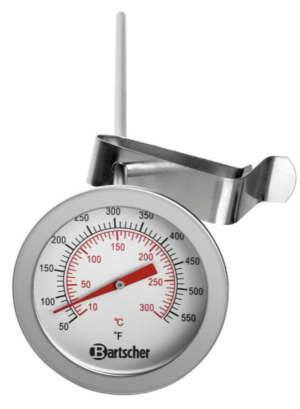 Termometrs ar adatu 300 mm, analogs, +10 / +300 C