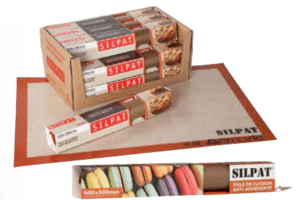 Paliktnis cepšanai, silikona, 400x300 mm, -40-+260C