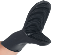 Cimds, silikona, 30 cm, karstumizturīgs - +250C, melns