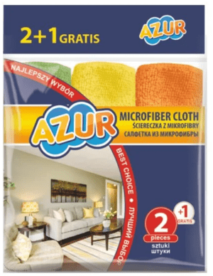 Lupata, mikrofiber, Azur, 2+1 gab.