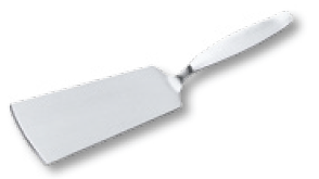 Lāpstiņa tortei, 13x6x24 cm, N/T