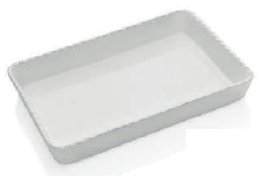 Forma, karstumizturīga, 36 x 24 x 5, 5 cm, balta