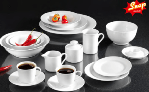 Bļoda, balta, 14 cm, BIANCO, porcelāna