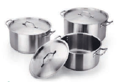 Katls ar vāku, 18 litri, 36x18 cm, indukcijai