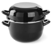 Katls mīdijām, ar vāku, 3 litri/1.6kg., D-200 mm