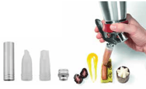 Uzgaļu komplekts sifonam, dekorēšanai, iSi, 3 gab.