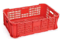 Kaste, PP, iekš. izmērs:56x35x17 cm, ārējais 59x38.5x19 cm