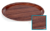 Paplāte, koka, 23x16cm, ar nesl. virsmu