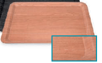 Paplāte ar neslīdošu pārklājumu, gaiša, 460x360 mm