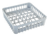 Grozs šķīvjiem trauku mašīnai, 400x400x110 mm