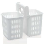 Statīvs galda piederumiem, 2-daļīgs