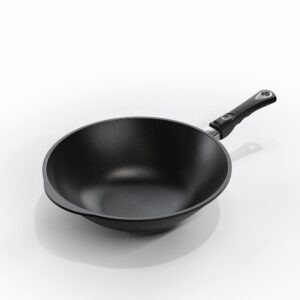 Panna ar noņem, rokt., WOK, 28 cm, h-11 cm, indukcijai, 2.2L