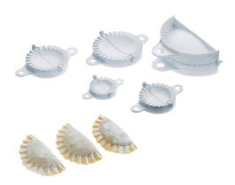 Komplekts pelmeņu gatavošanai, 5 formas