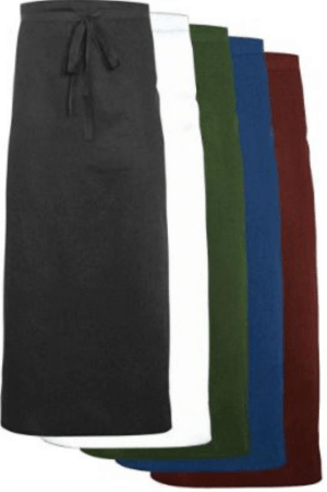 Priekšauts viesmīļa, 95x100 cm, bordo