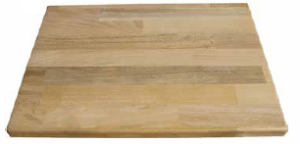 Sadeles dēlis ar atduri, koka, 500x300x32 mm