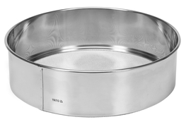 Siets miltiem, D=220mm, nerūsējošā tērauda