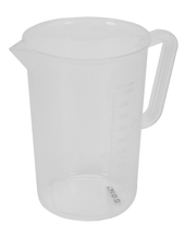 Mērkrūze, graduēta, 1L, PP, -40°C - +99°C