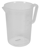 Mērkrūze, graduēta, 3L, PP, -40°C - +99°C