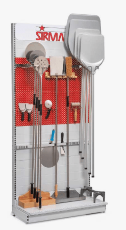 Lāpsta picai, perforēta, alumīnija, 45x45 cm, H-170 cm